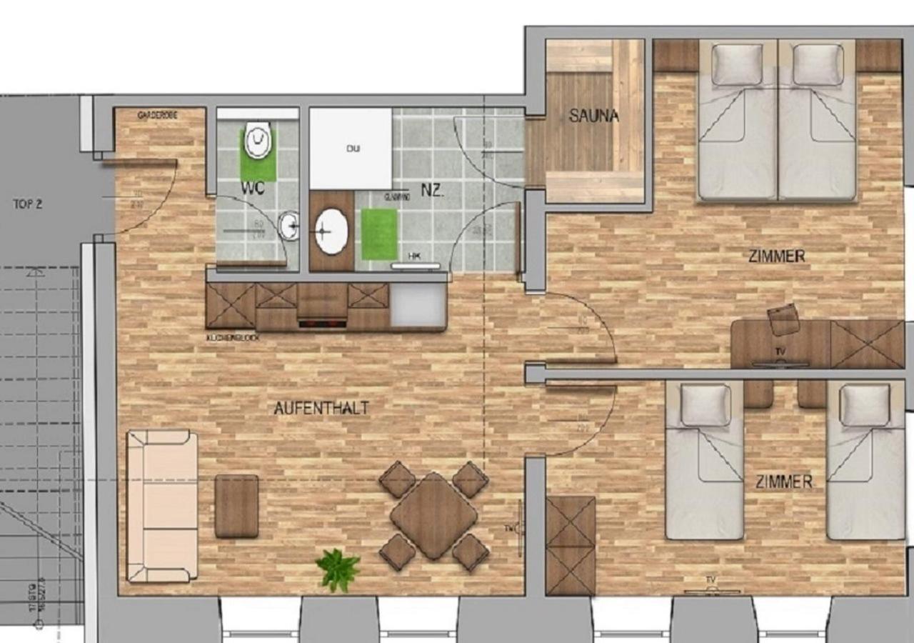 Apartmenthaus Strasswirt De Luxe เทรอโพลาค ภายนอก รูปภาพ