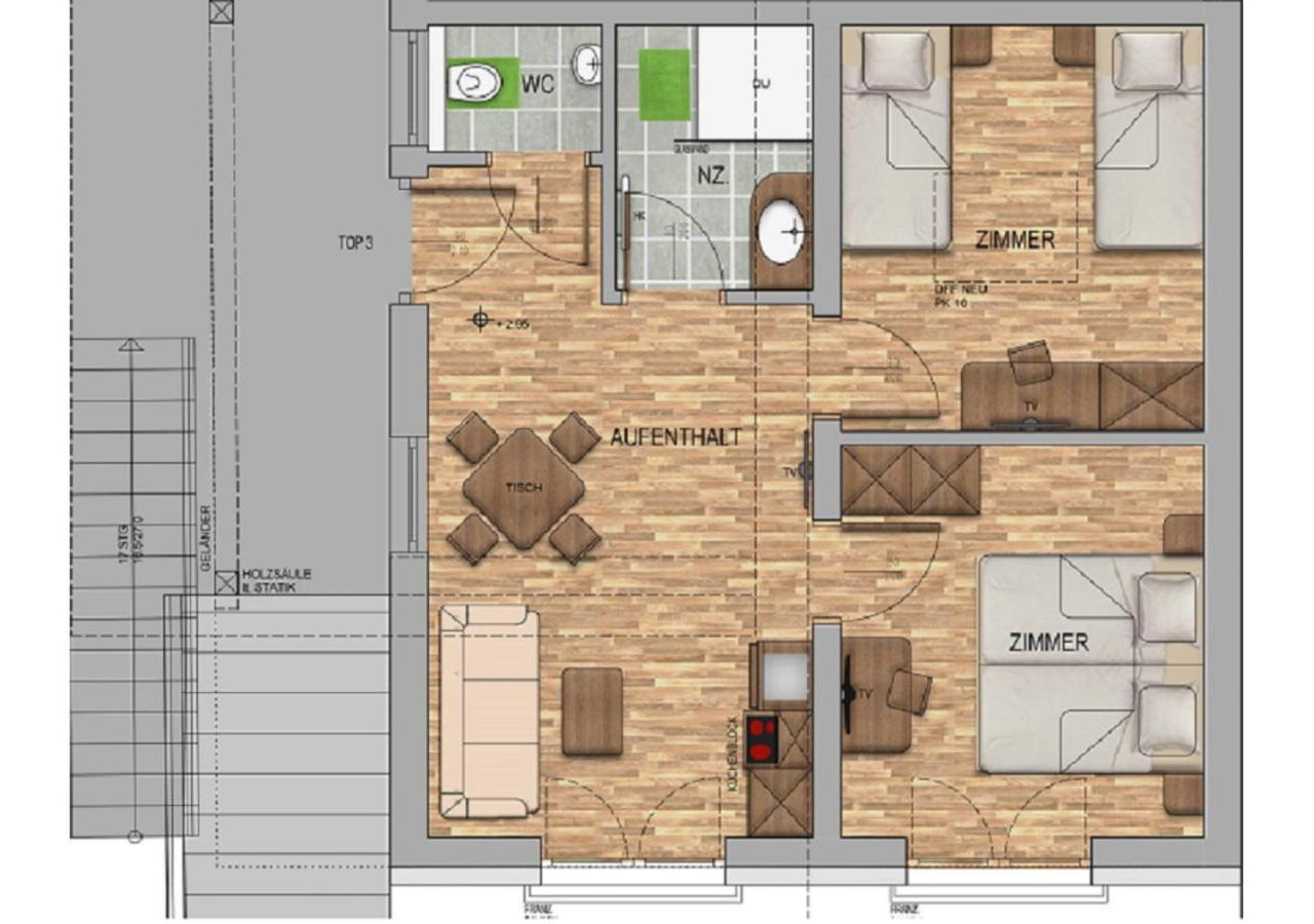 Apartmenthaus Strasswirt De Luxe เทรอโพลาค ภายนอก รูปภาพ